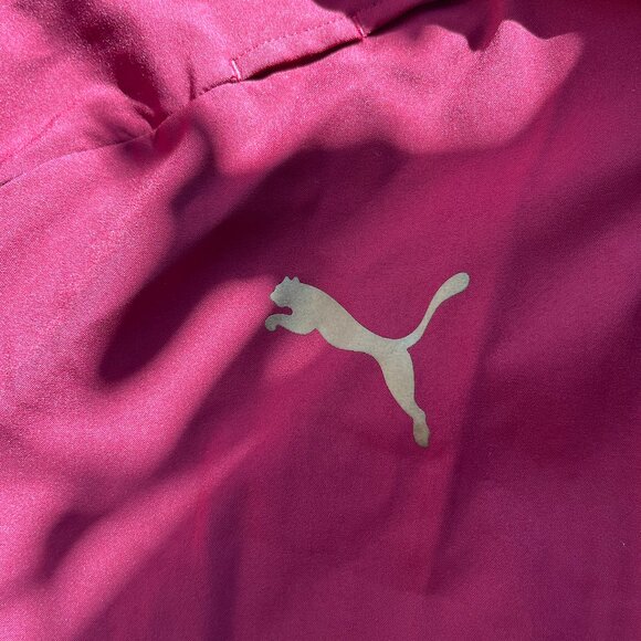 ARSENAL FC PUMA RED RAIN COAT (WHIT FOLDABLE HOOD) SIZE M - Picture 2 of 5